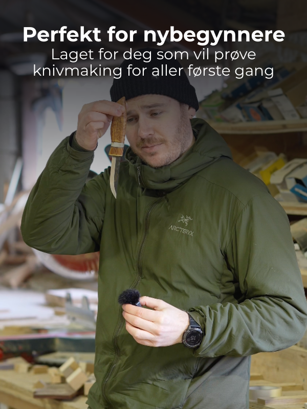 Kit iniziale per coltellinaio: tutto il necessario per creare il tuo coltello artigianale