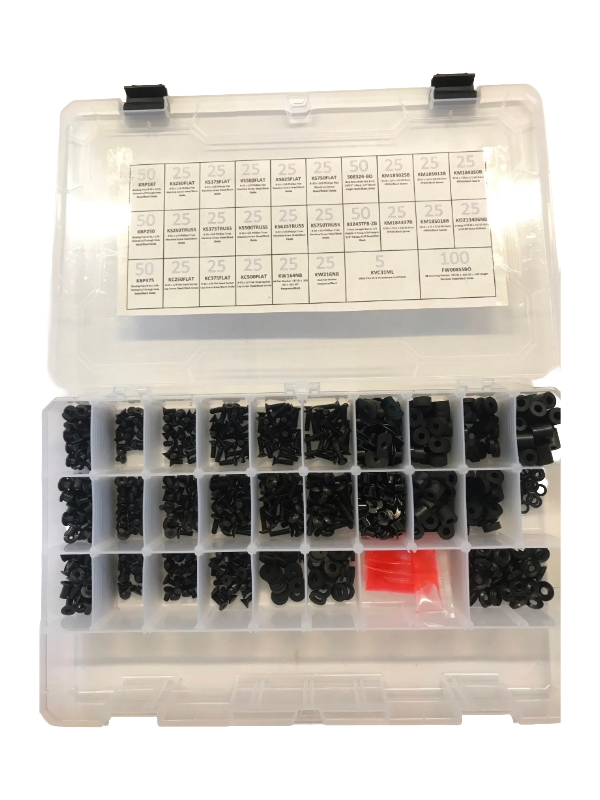 Set di minuteria per foderi in Kydex