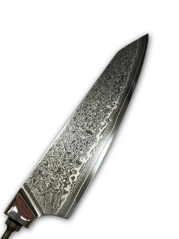 Lama per coltello da chef - Coltello da chef in damasco AUS10 da 8"