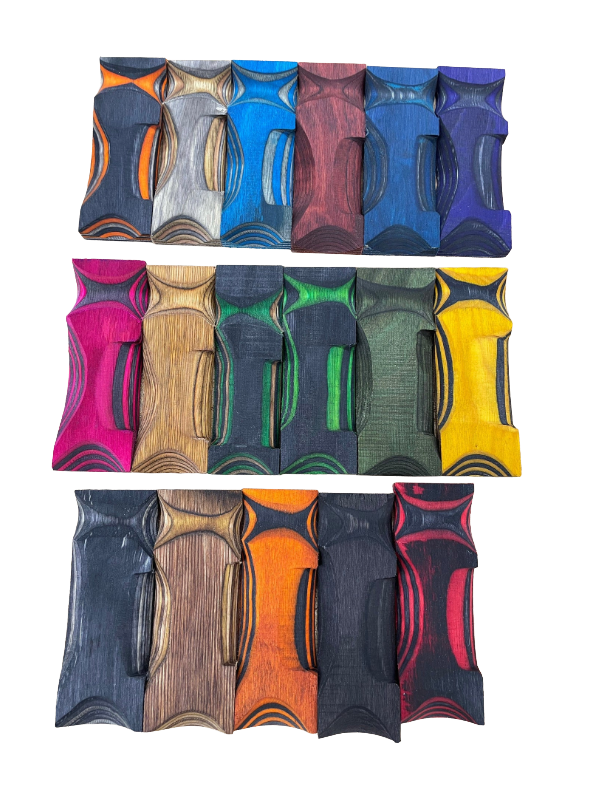 Lawood Blokk - Blocco in legno laminato e colorato