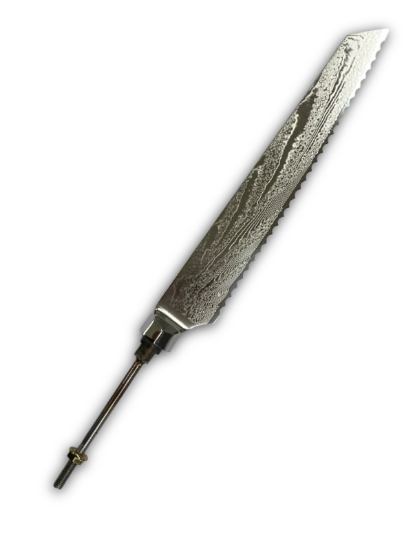 Lama per coltello da pane - Coltello da chef damascato AUS10