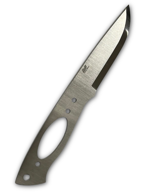 Lama per coltello Brisa Trapper 95 Scandi N690 in acciaio inossidabile