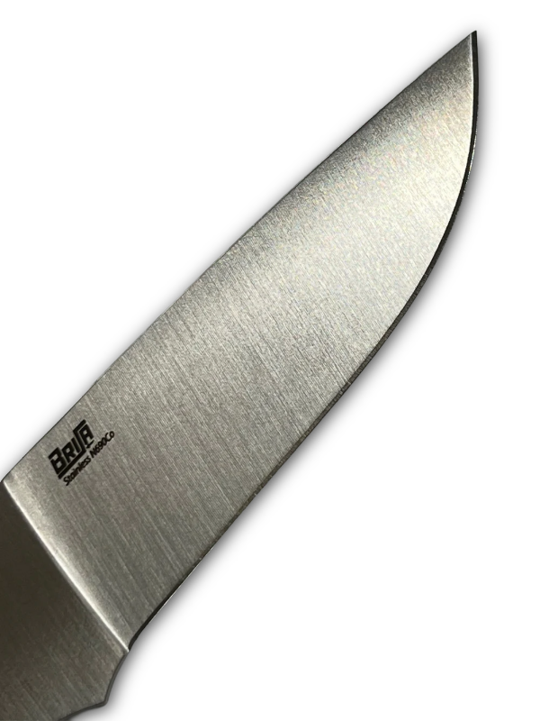 Lama per coltello Brisa Trapper 95 Flat N690 inossidabile