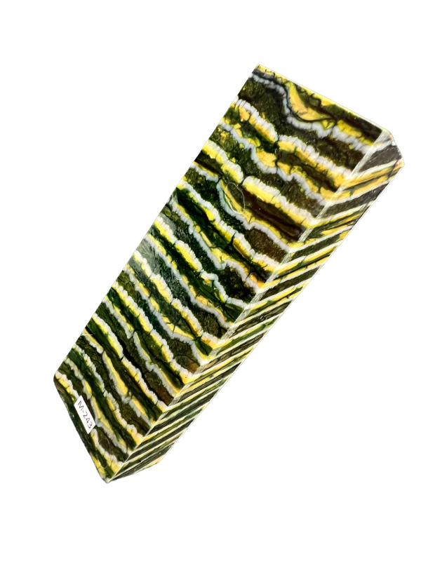 Sbozzo per manico in molare di mammut M243 (verde 17)