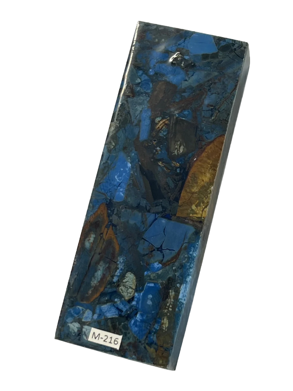 Blocco per manico in mammut M216 Blue Fusion