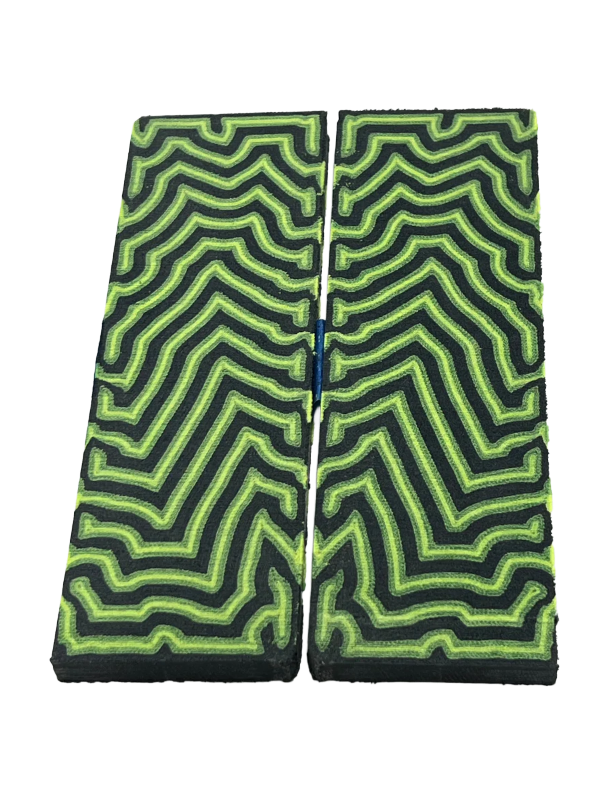 Micarta Toxic (set di 2 piastre)