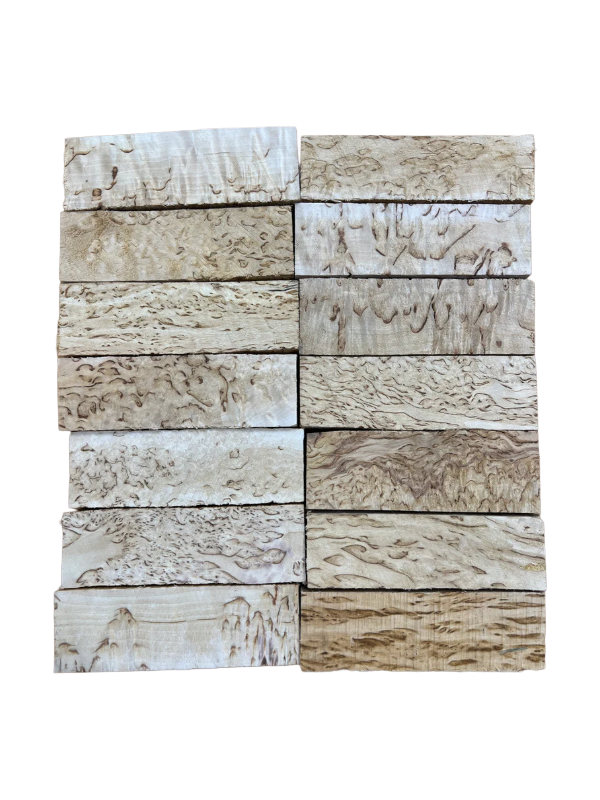 Betulla masur naturale premium MBS ca. 30x40x125