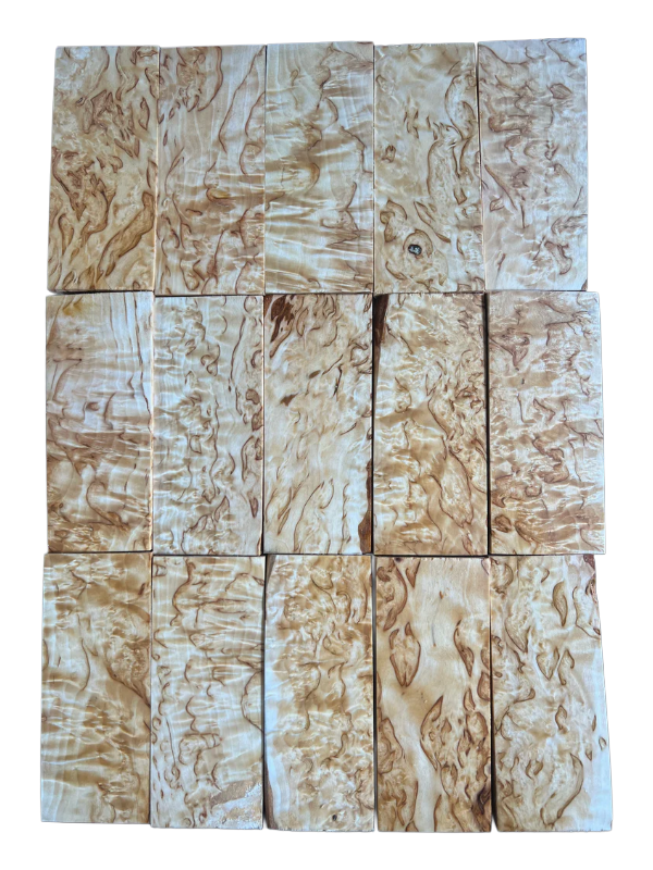 Betulla naturale Betulla mascherata Extra grande circa 40x50x120mm