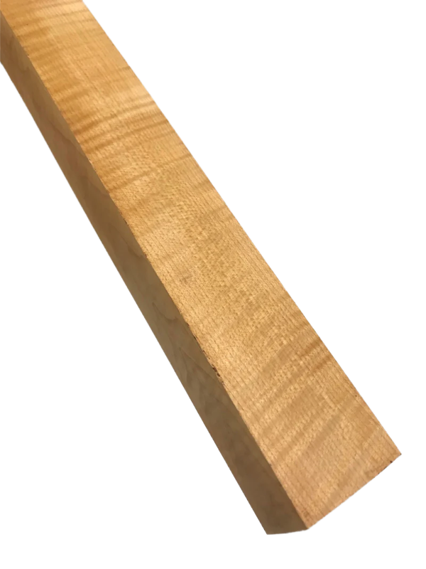Acero fiammato, pezzo per manico da 45 cm