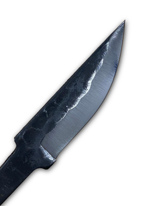 Lama per coltello martellata da 62 mm