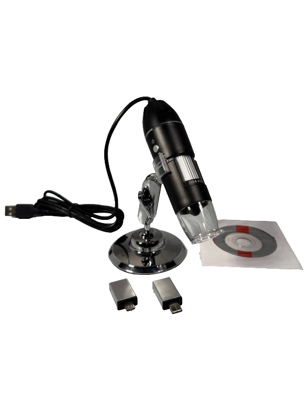 Microscopio digitale con ingrandimento 1500x per cellulare o PC