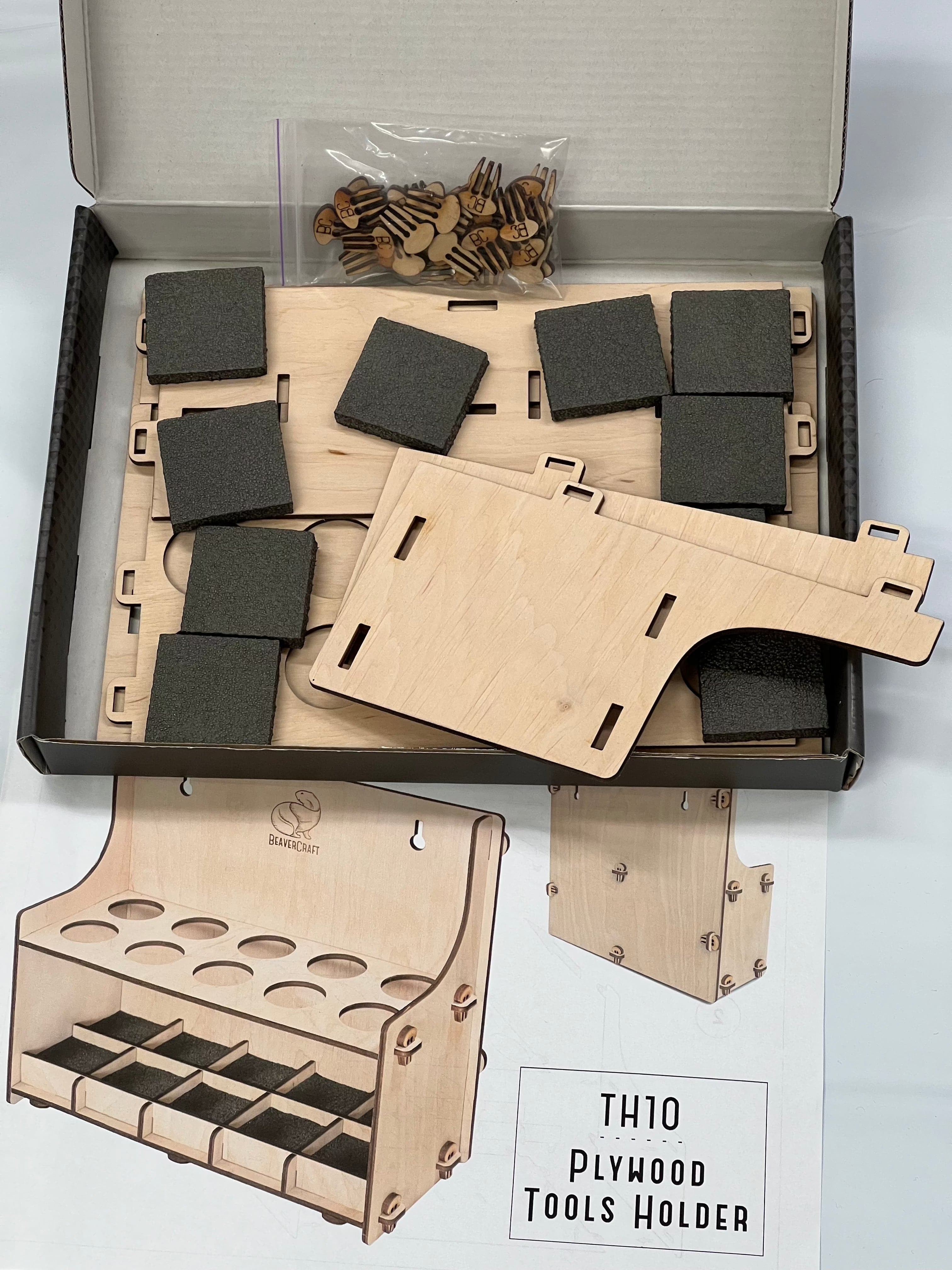 Kit portautensili TH10 Beaver Craft