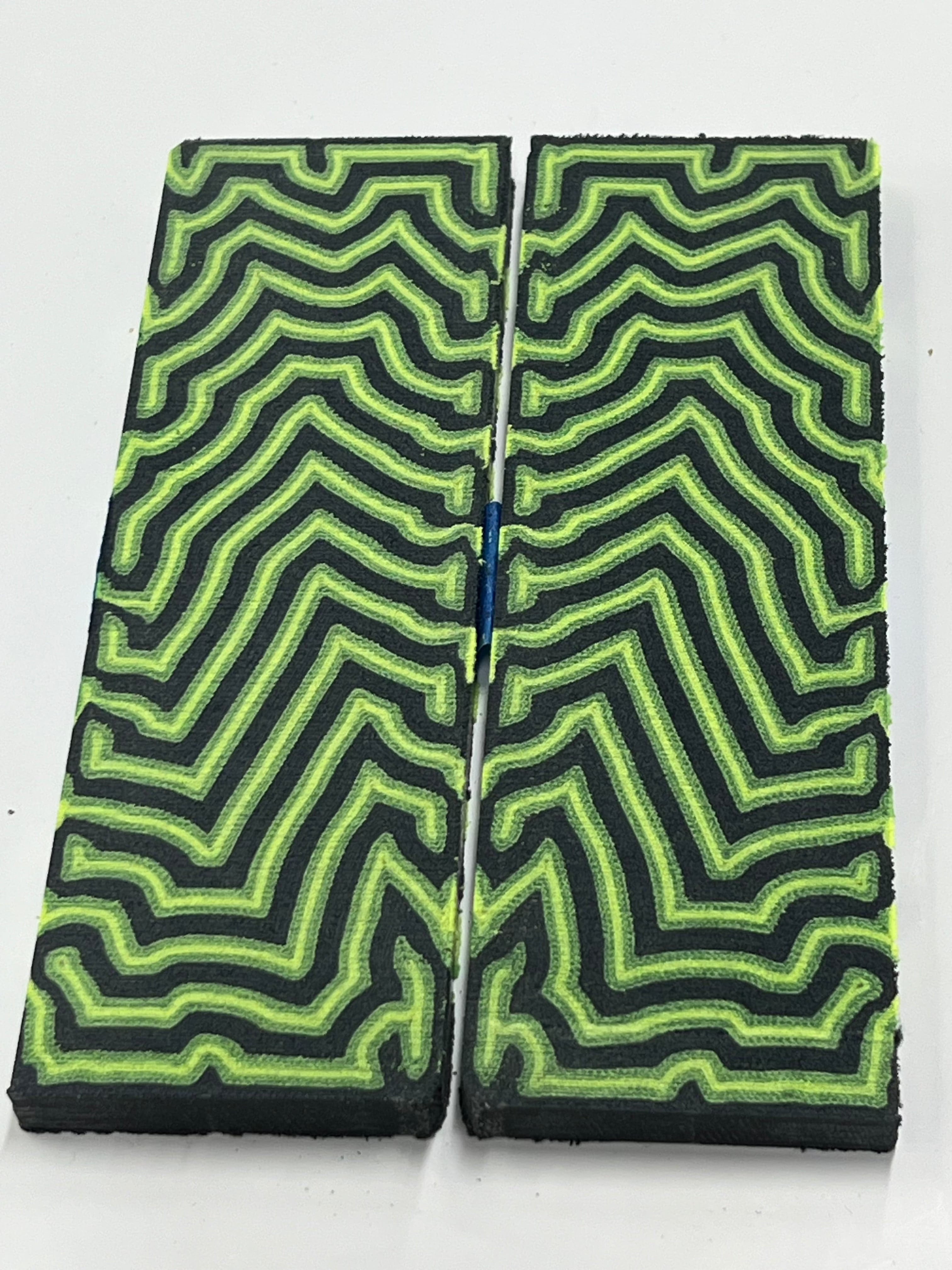 Micarta Toxic (set di 2 piastre)