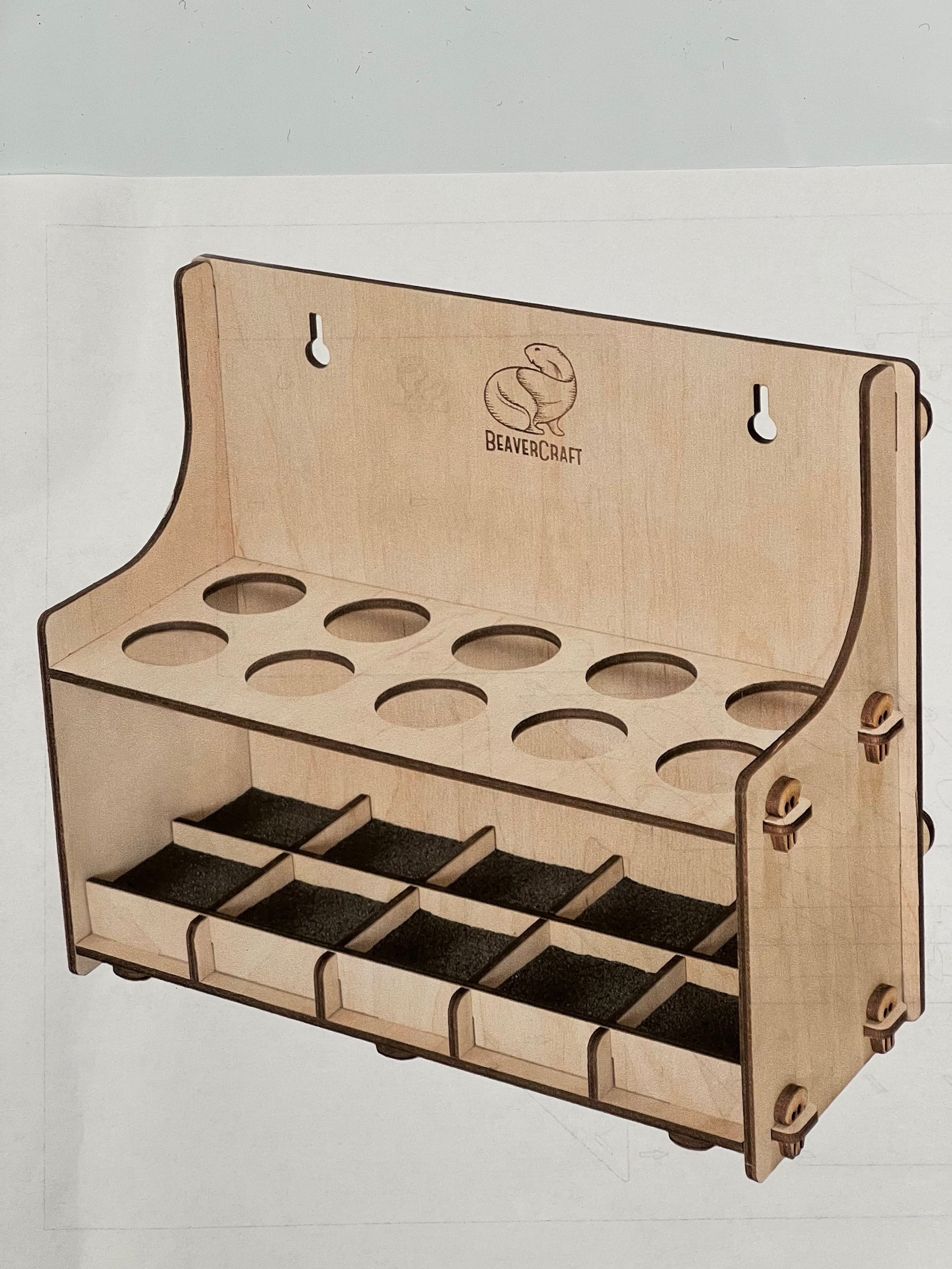 Kit portautensili TH10 Beaver Craft