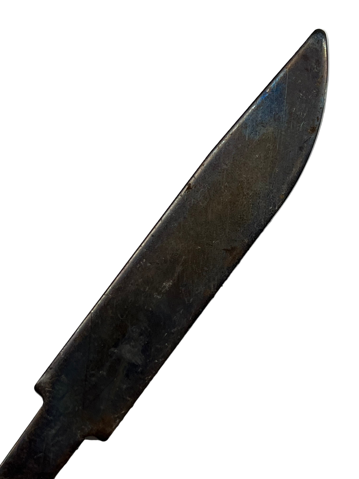 Lama per coltello 90mm temprata non affilata