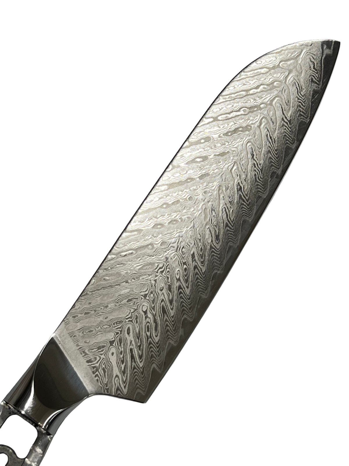 Coltello da chef Herring Santoku - Damasco VG10 7"