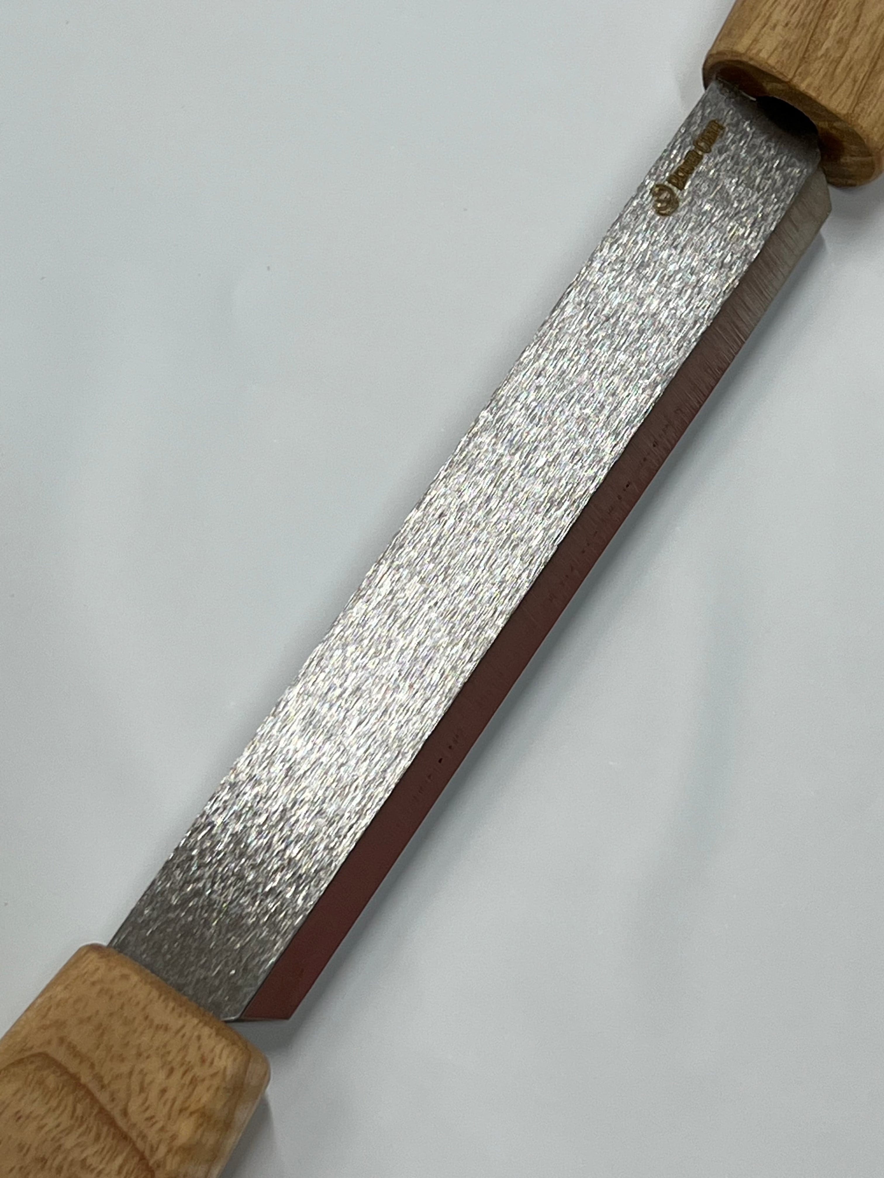 Coltello da intaglio 120mm incl. fodero in pelle (DK2S)