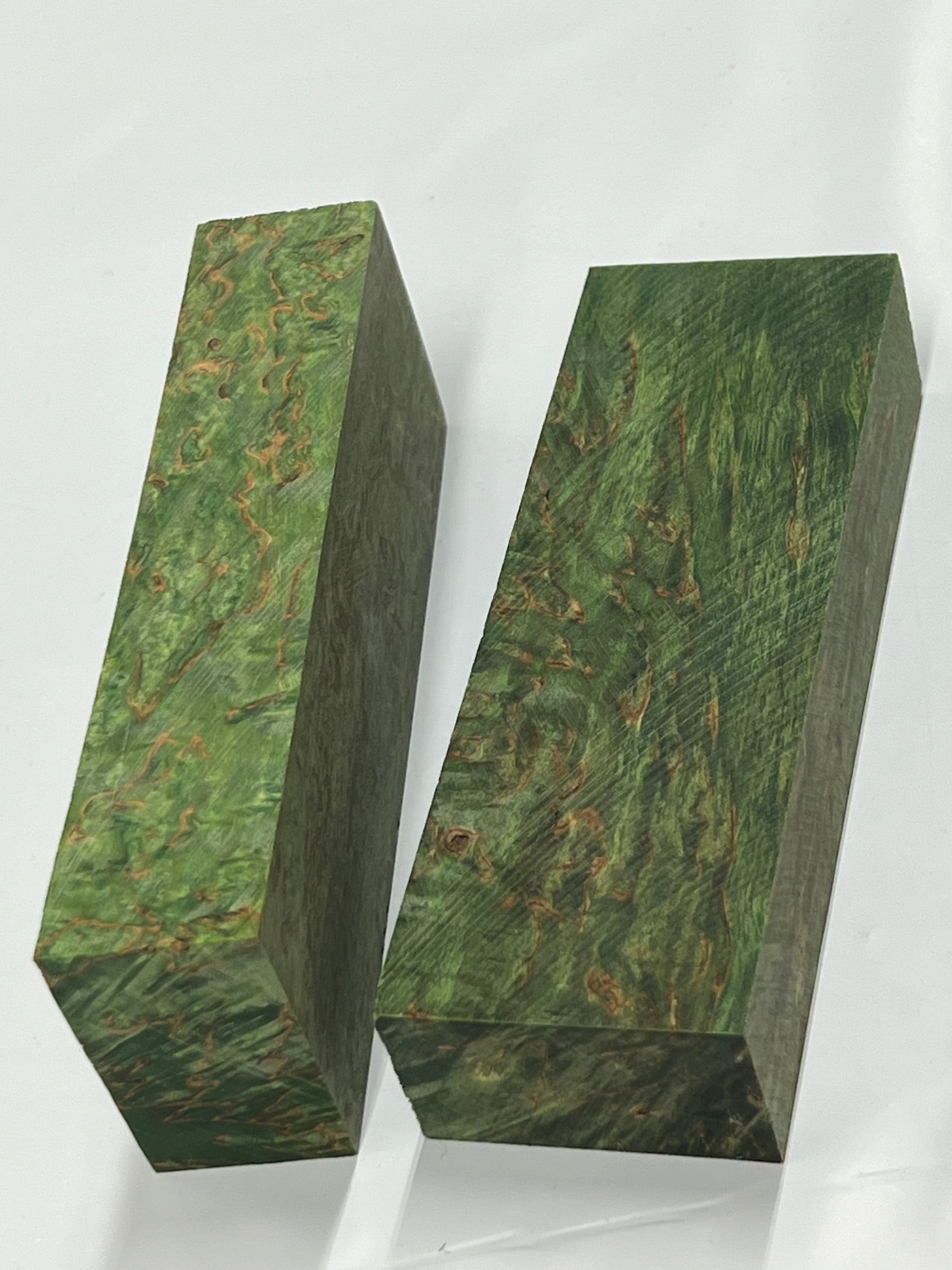 Betulla masur verde - Blocco per manico stabilizzato