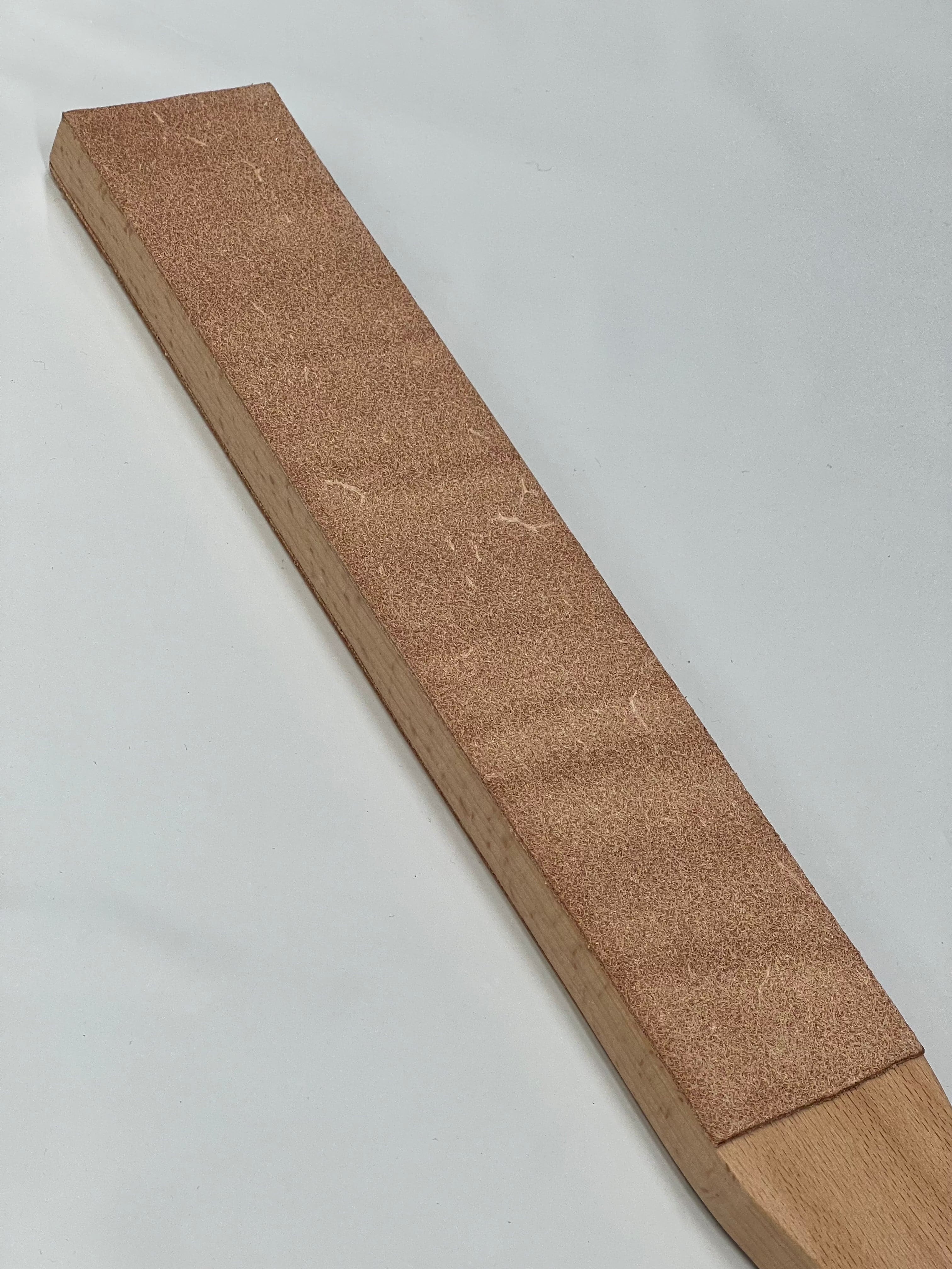 Cinghia per affilare a doppia faccia su base in legno RW054-B