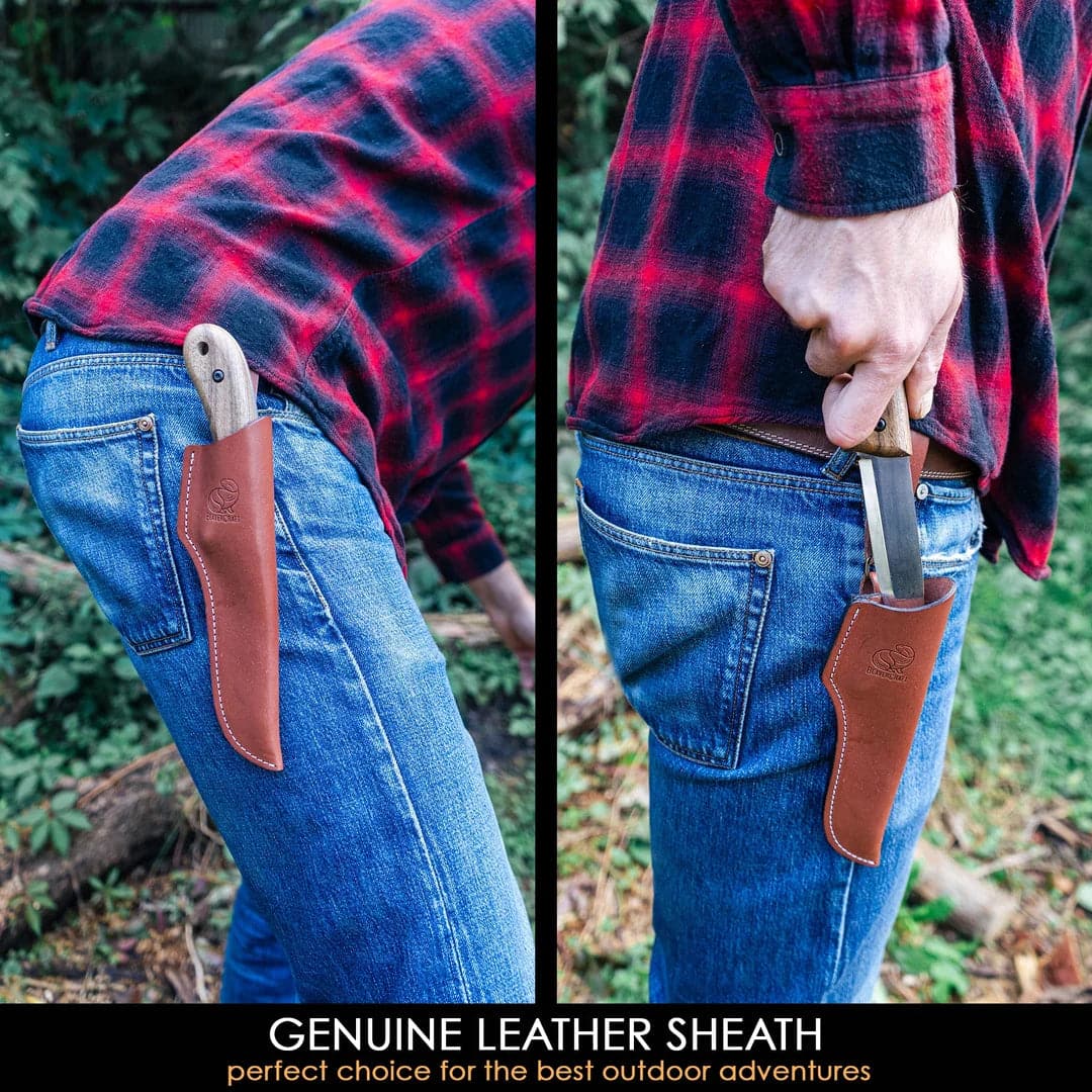 Coltello da bushcraft BSH2 Glacier con fodero