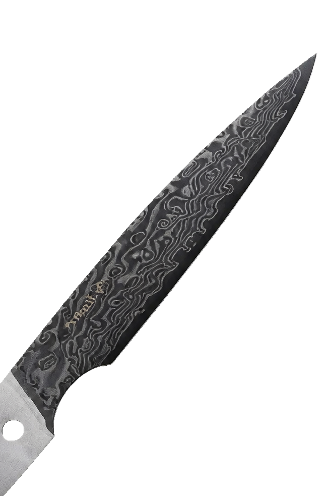 Lama per coltello da bistecca Raffir in damasco VG10 a 67 strati
