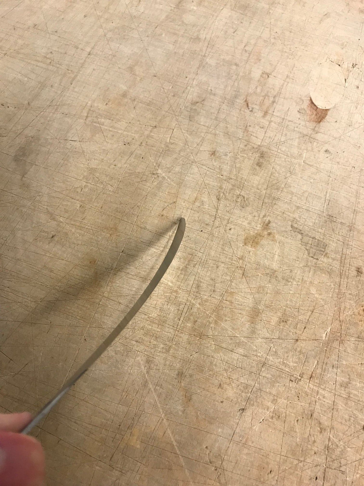Lama per coltello da filetto da 160 mm