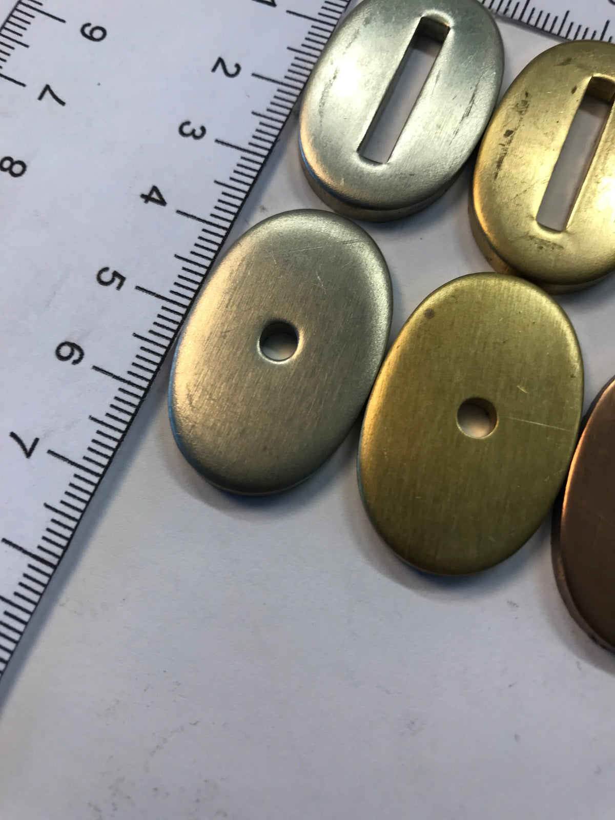 Coprigiunto o piastra terminale 21x32mm