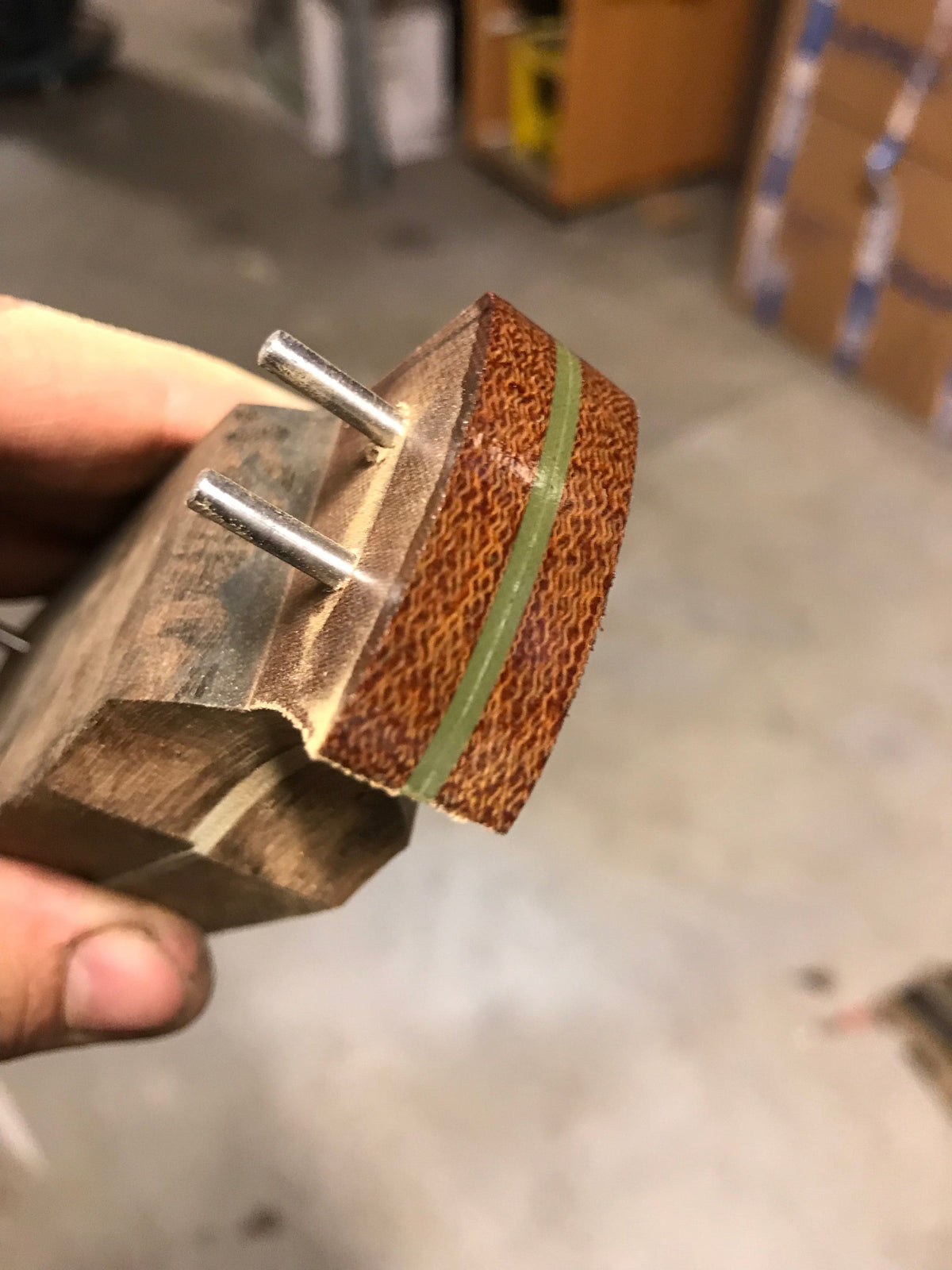 Materiale per manici in piastra di Micarta