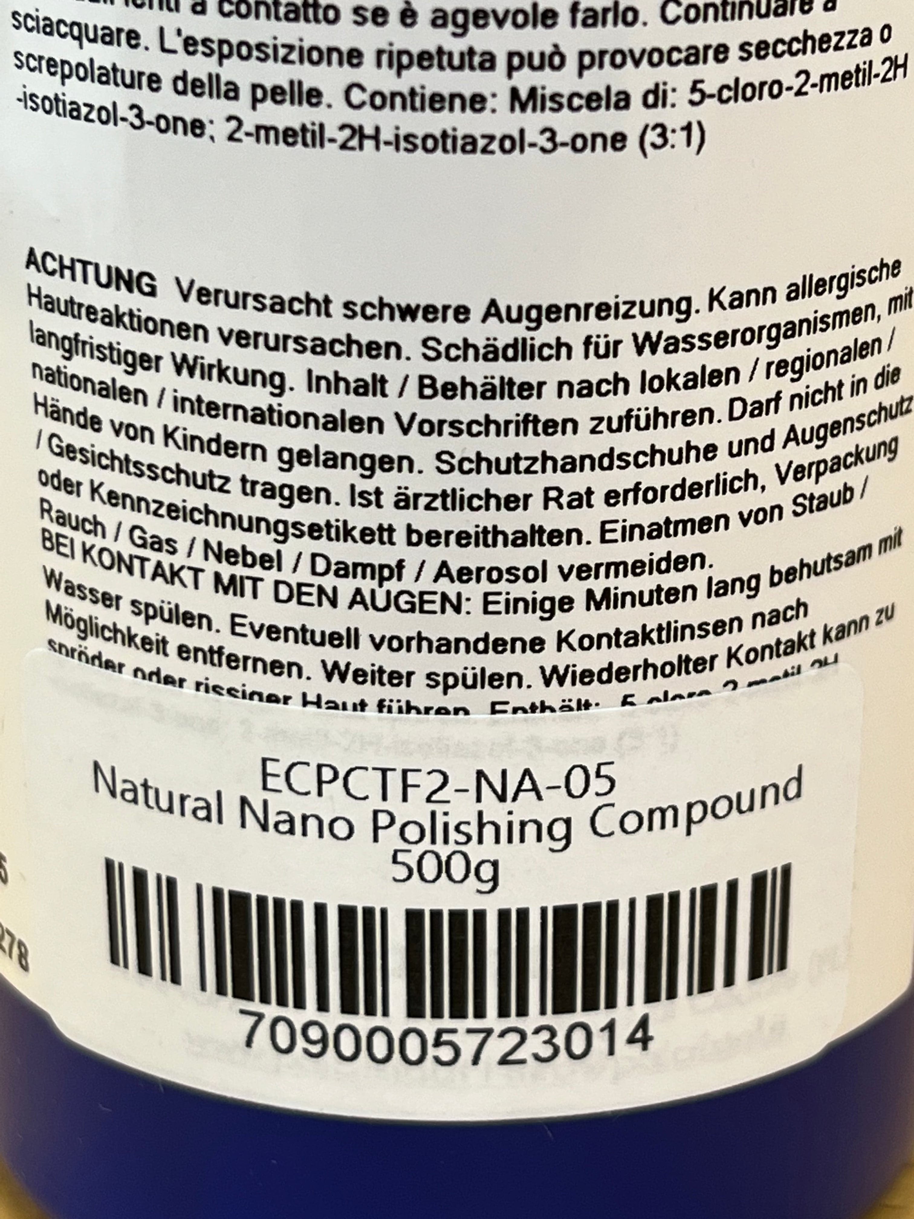 Polish per resine epossidiche, vernici e plastiche