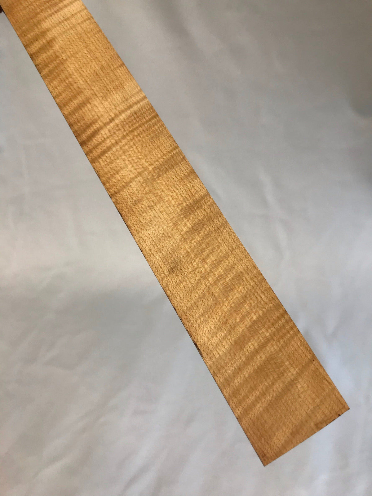 Acero fiammato, pezzo per manico da 45 cm
