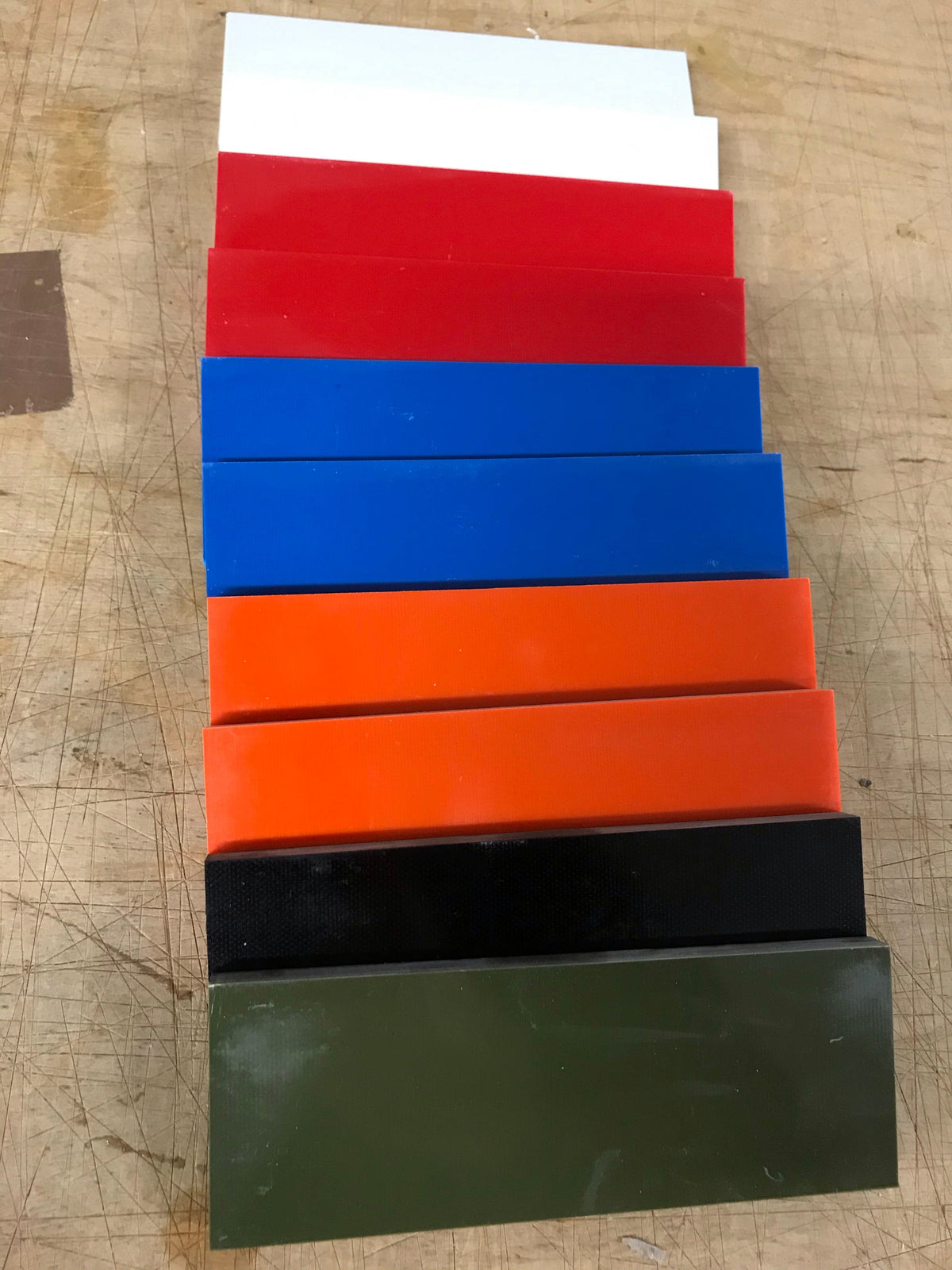 Piastra in G10 50x140mm