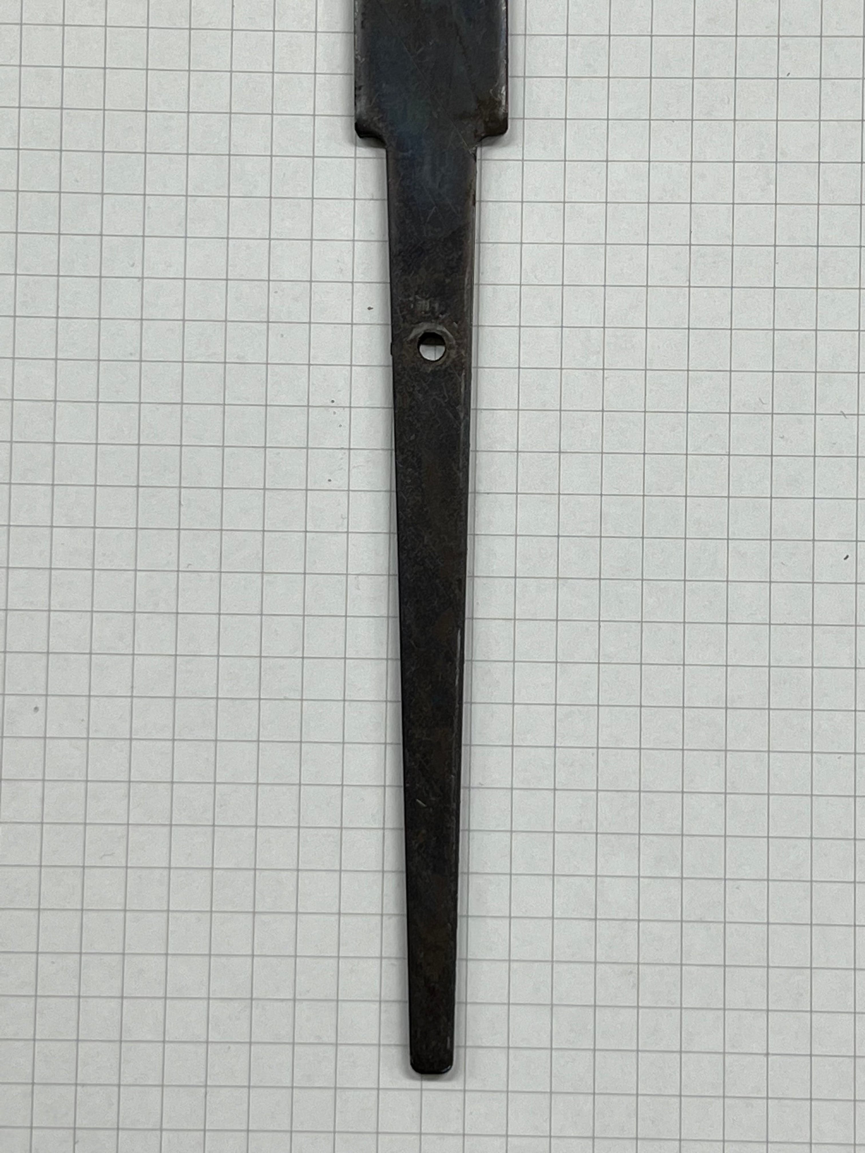 Lama per coltello 90mm temprata non affilata