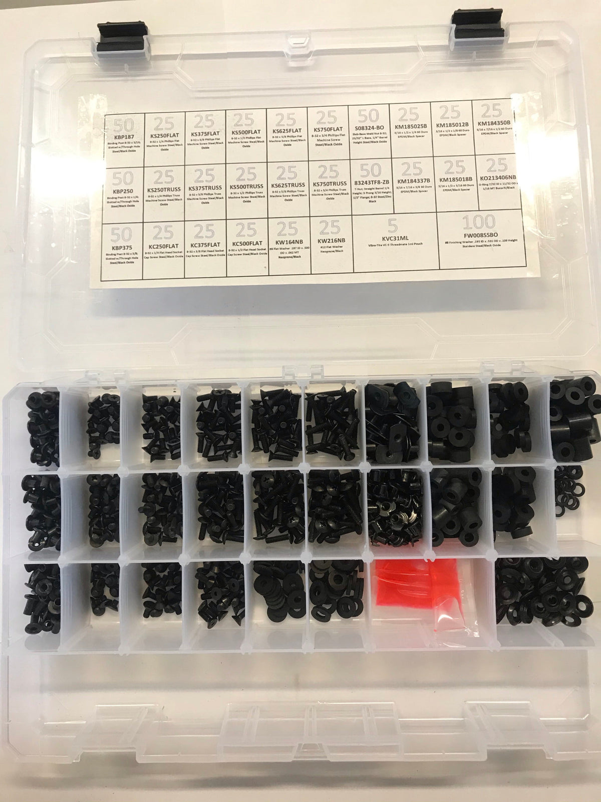Set di minuteria per foderi in Kydex