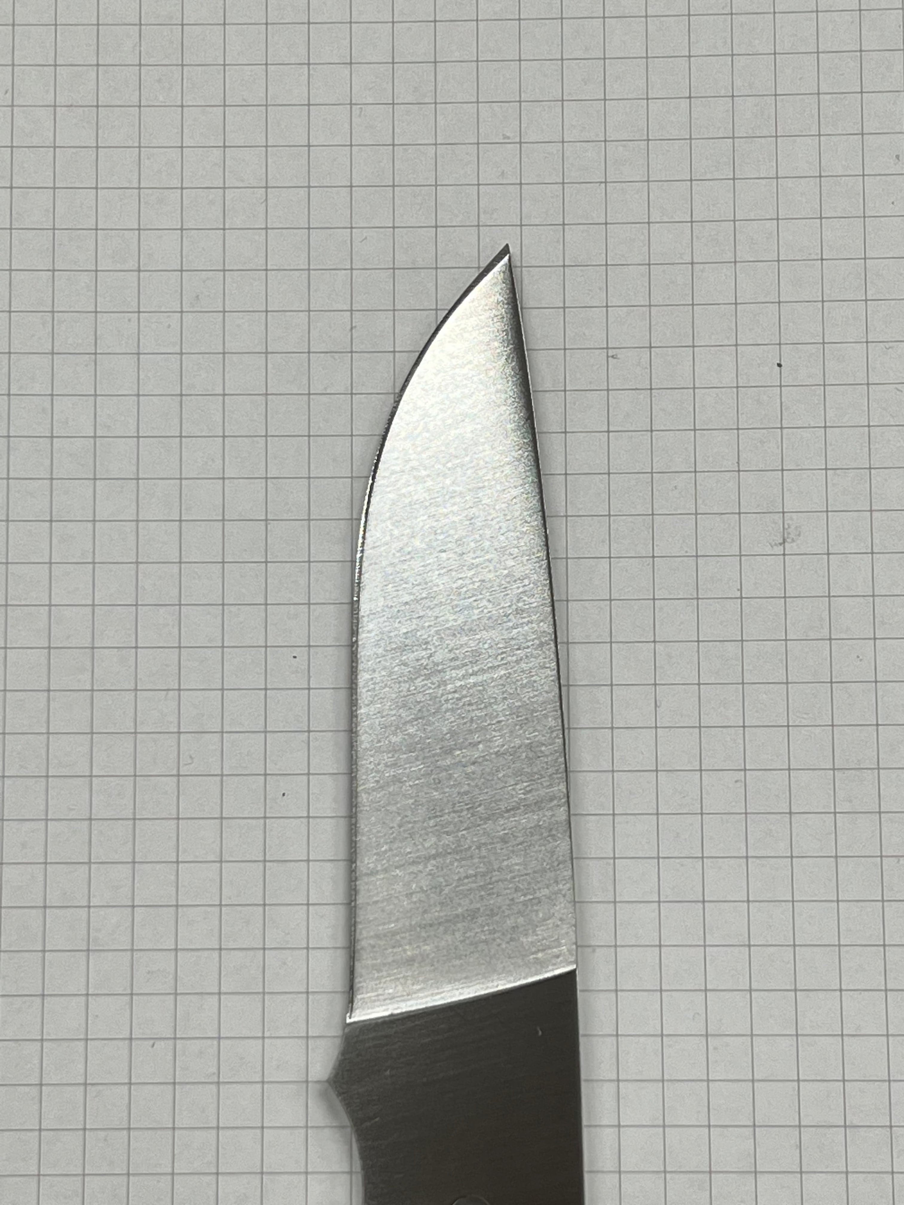Lama per coltello Brisa Trapper 95 Flat N690 inossidabile
