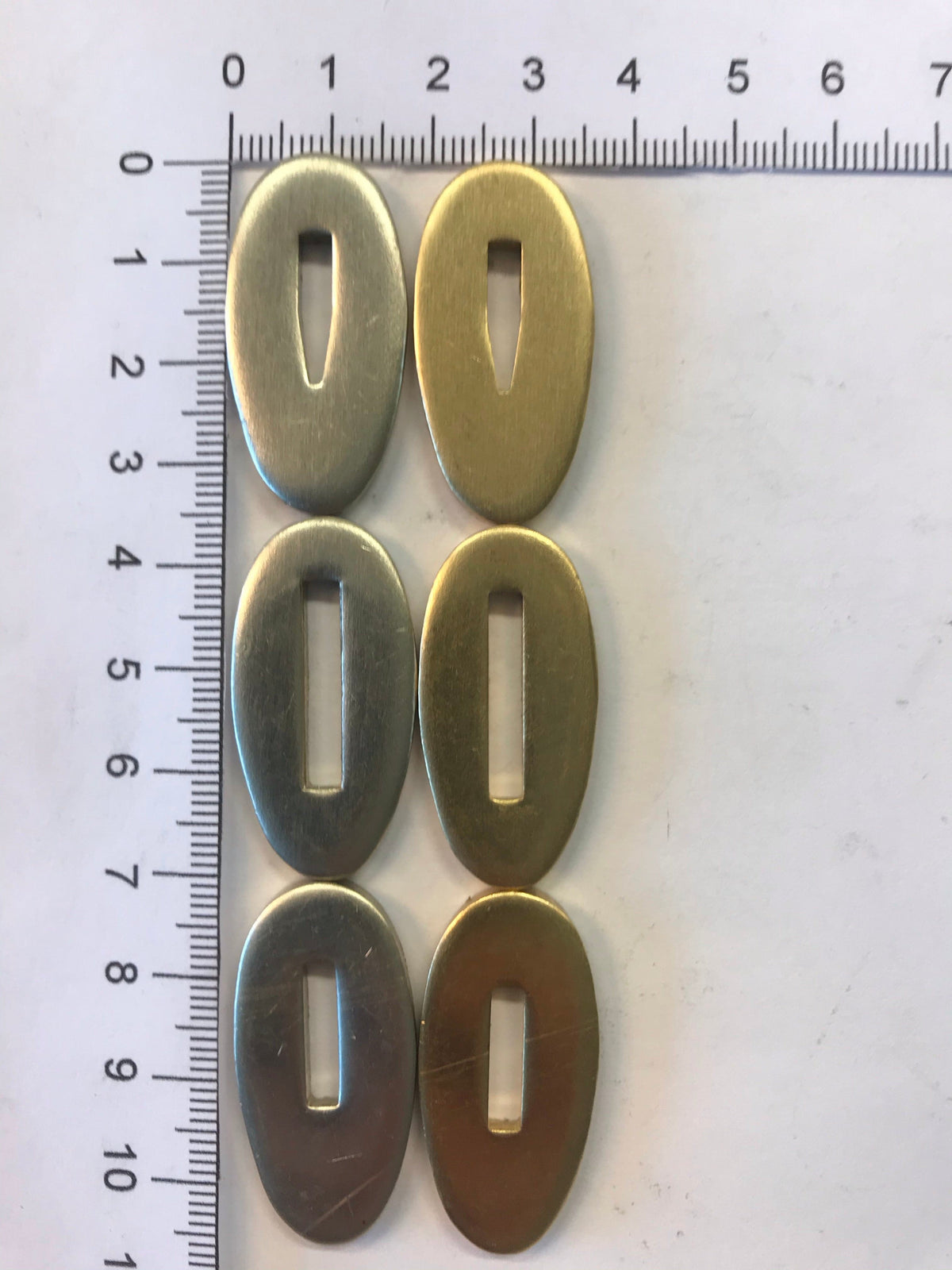 Placche di battuta con protezione dita 15x31