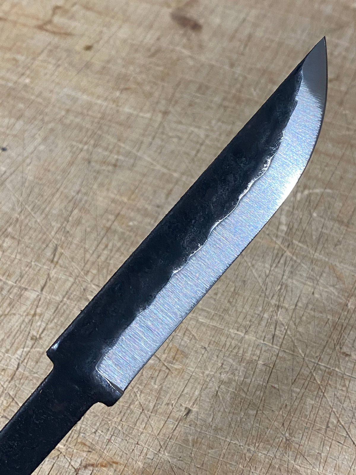 Lama da coltello martellata da 108 mm