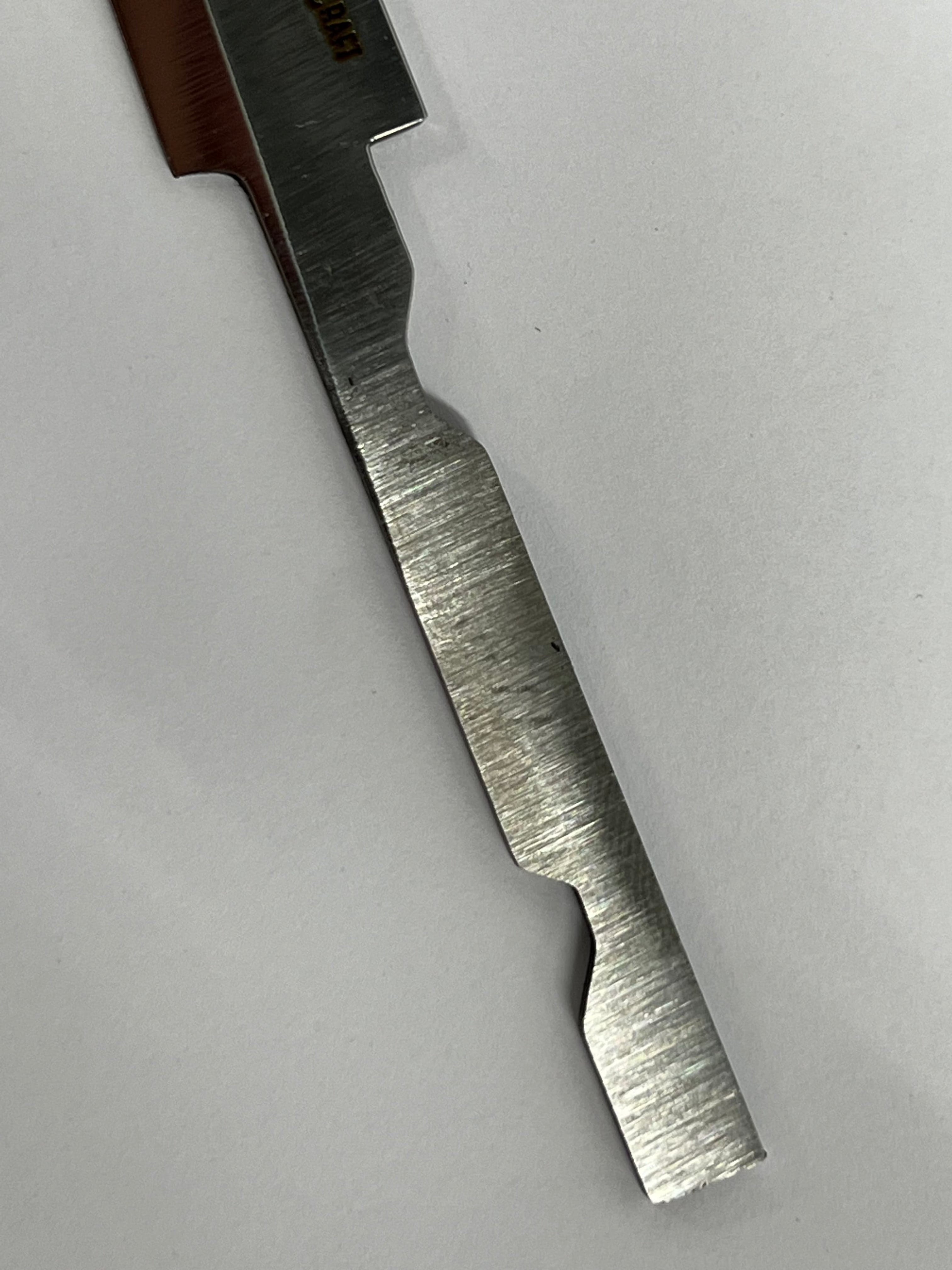 Lama per coltello da intaglio BC1 60mm