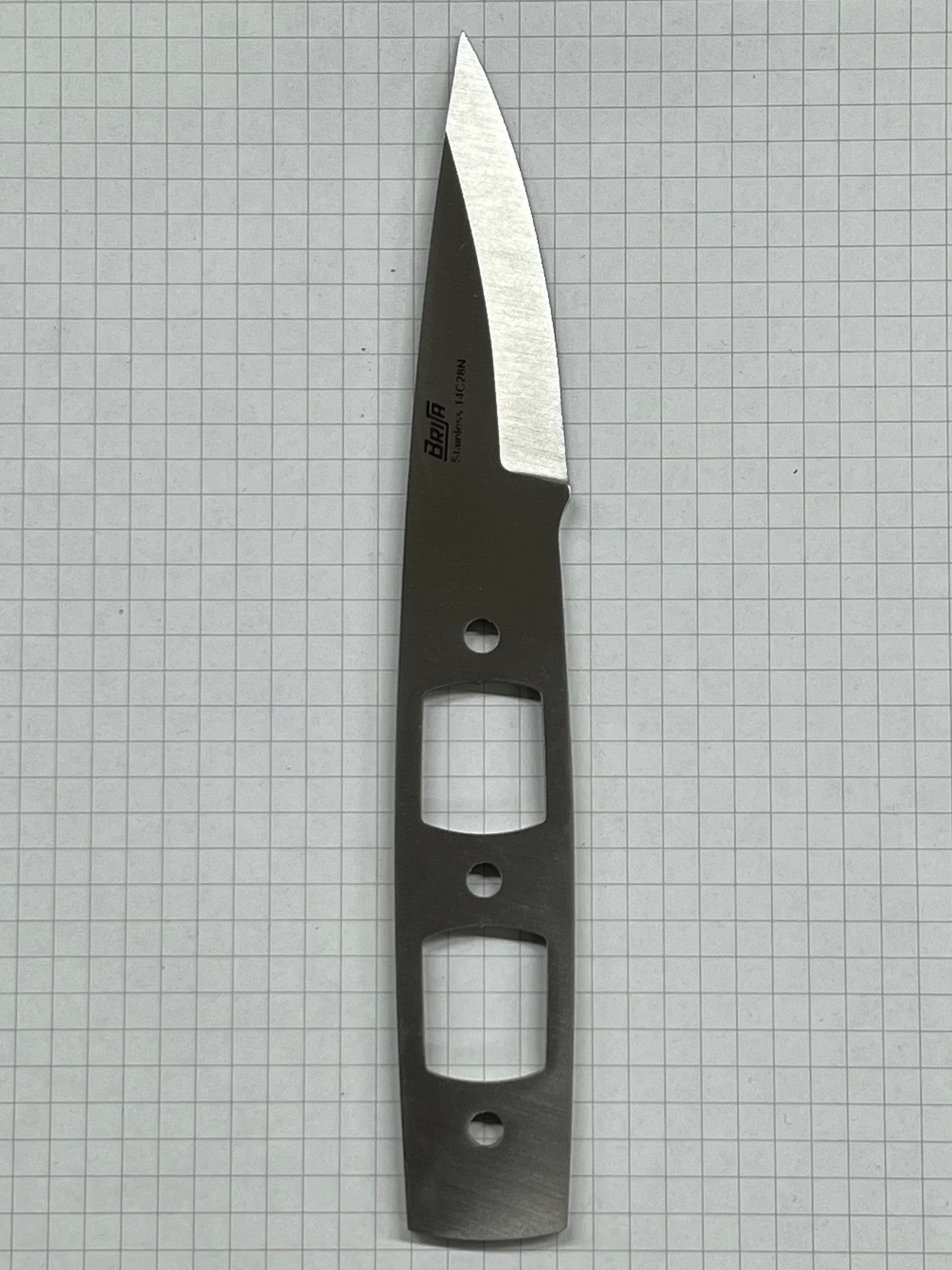Lama per coltello Brisa Crafter 70 in acciaio inossidabile