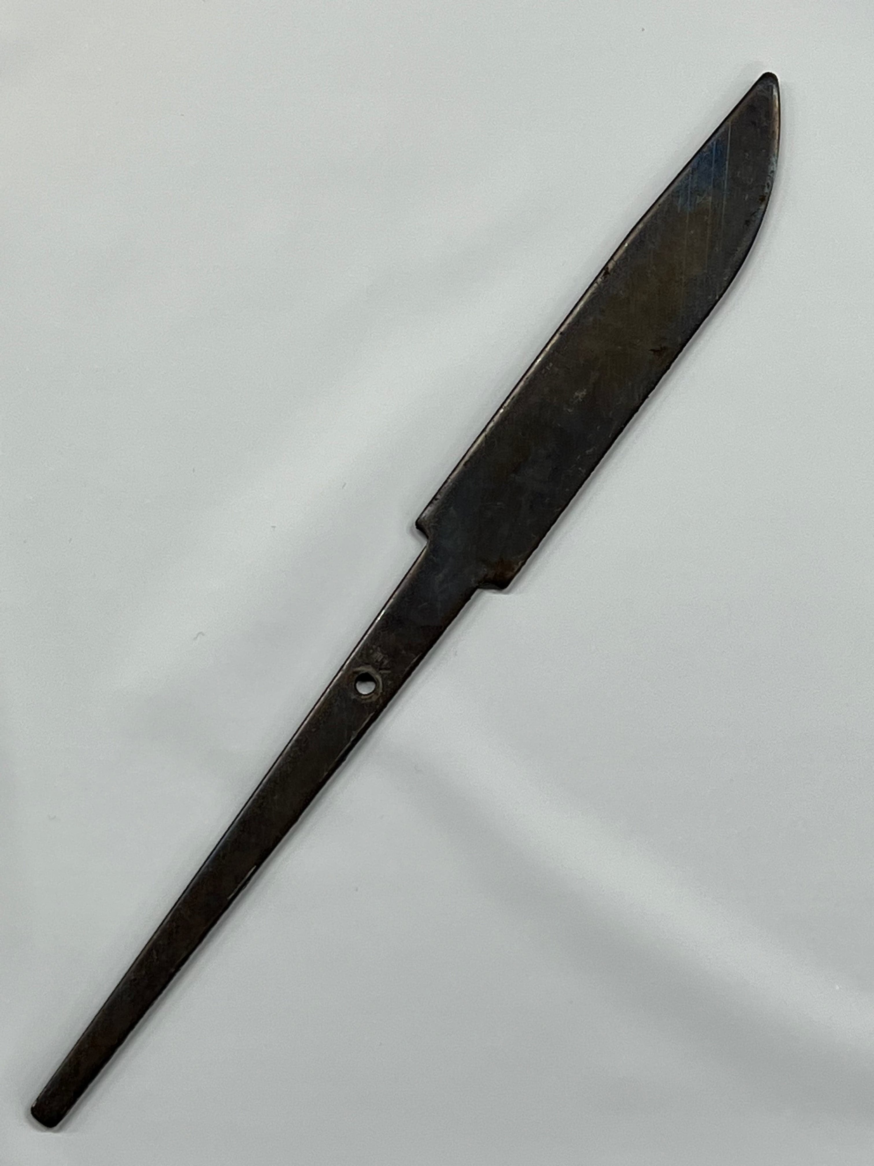 Lama per coltello 90mm temprata non affilata