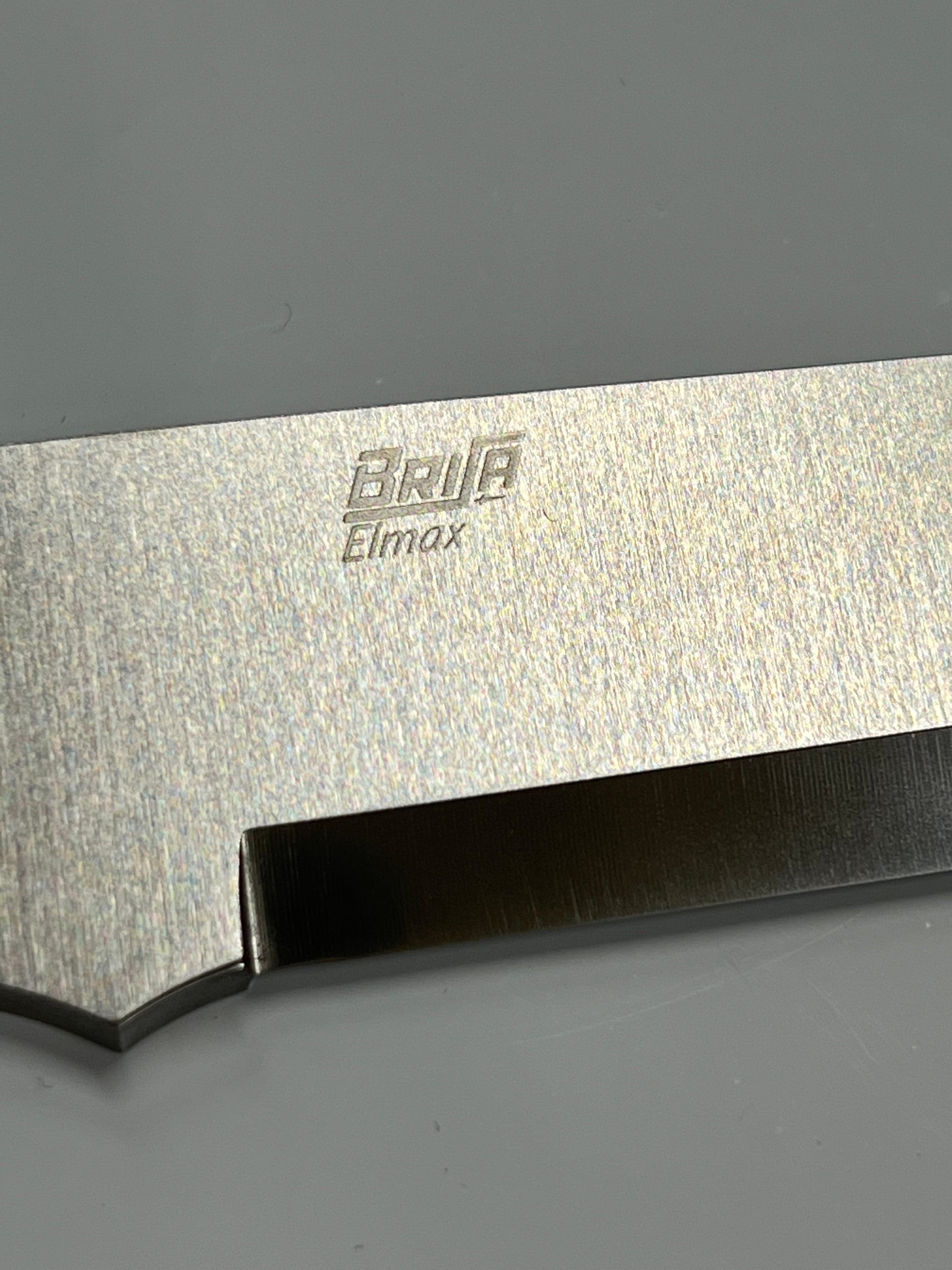 Lama per coltello Brisa Trapper 115 Scandi Elmax inossidabile