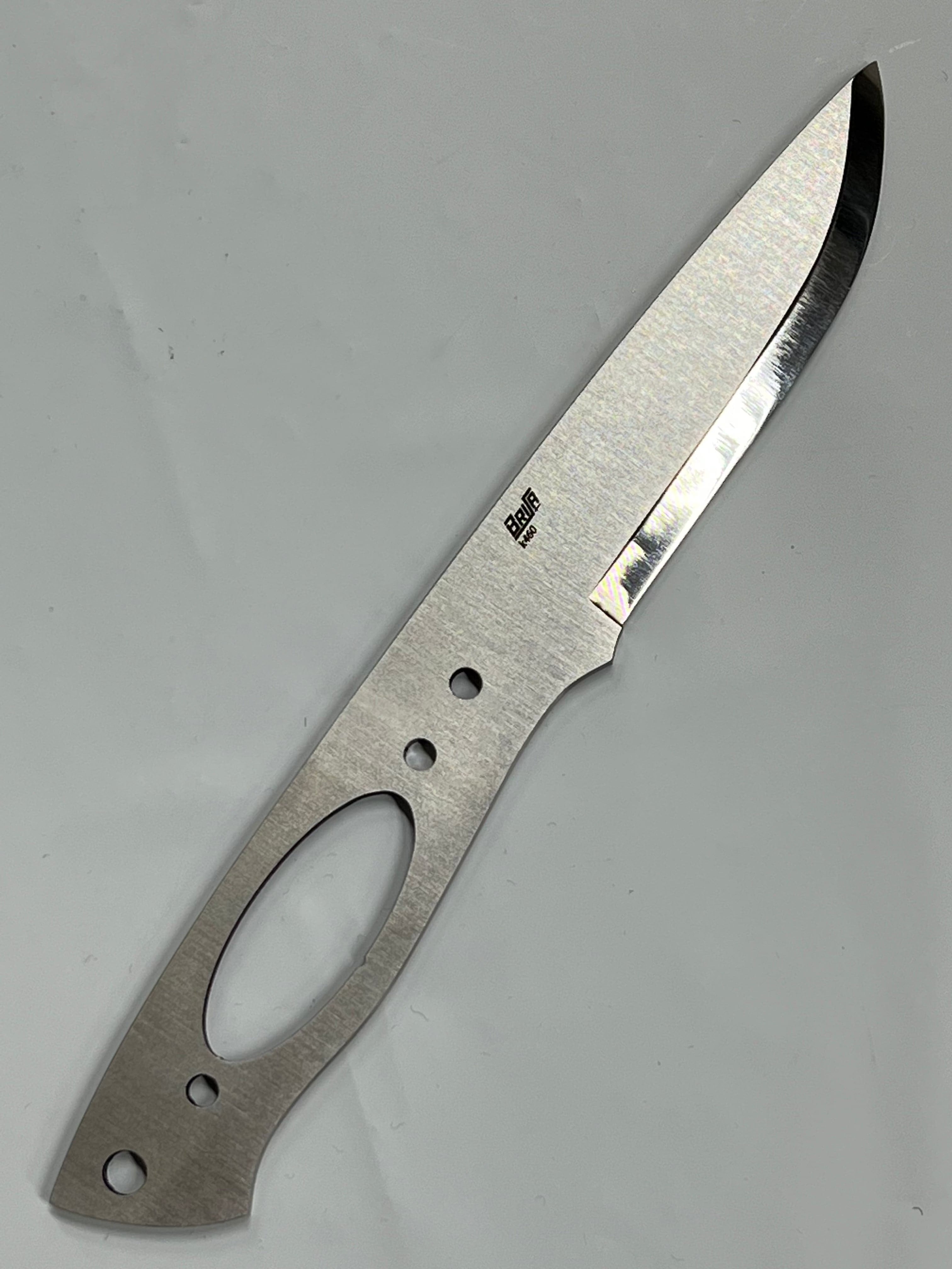 Lama per coltello Brisa Trapper 95 Scandi O1